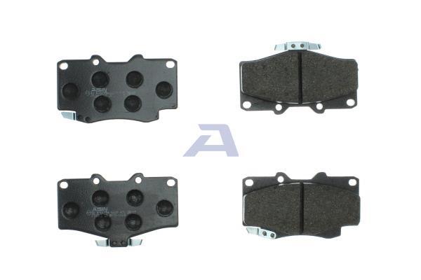 Jeu de 4 plaquettes de frein AISIN ref. BPTO-1019